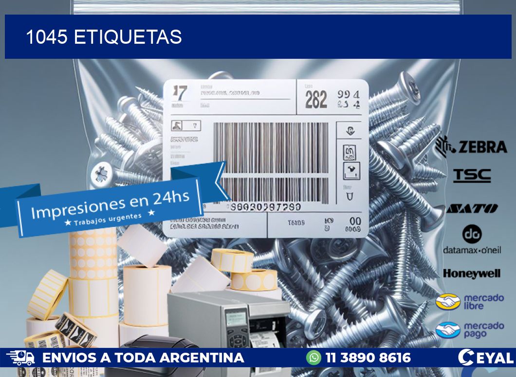1045 ETIQUETAS
