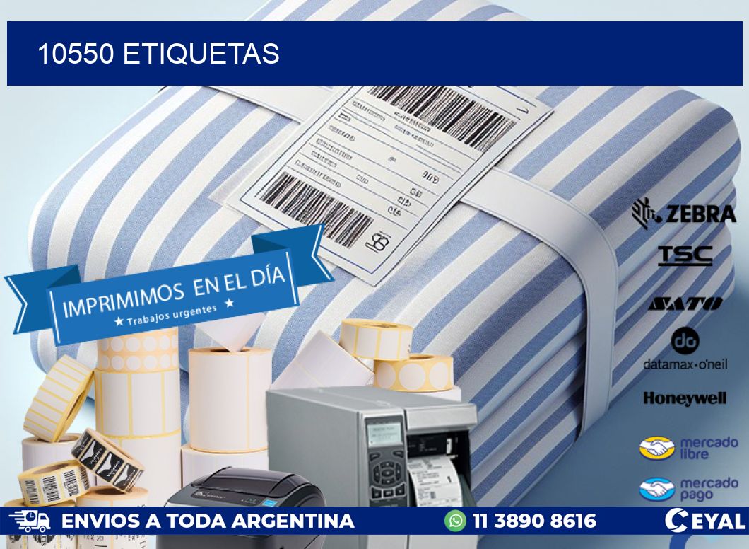 10550 ETIQUETAS
