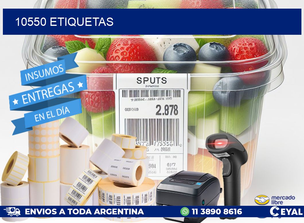10550 ETIQUETAS