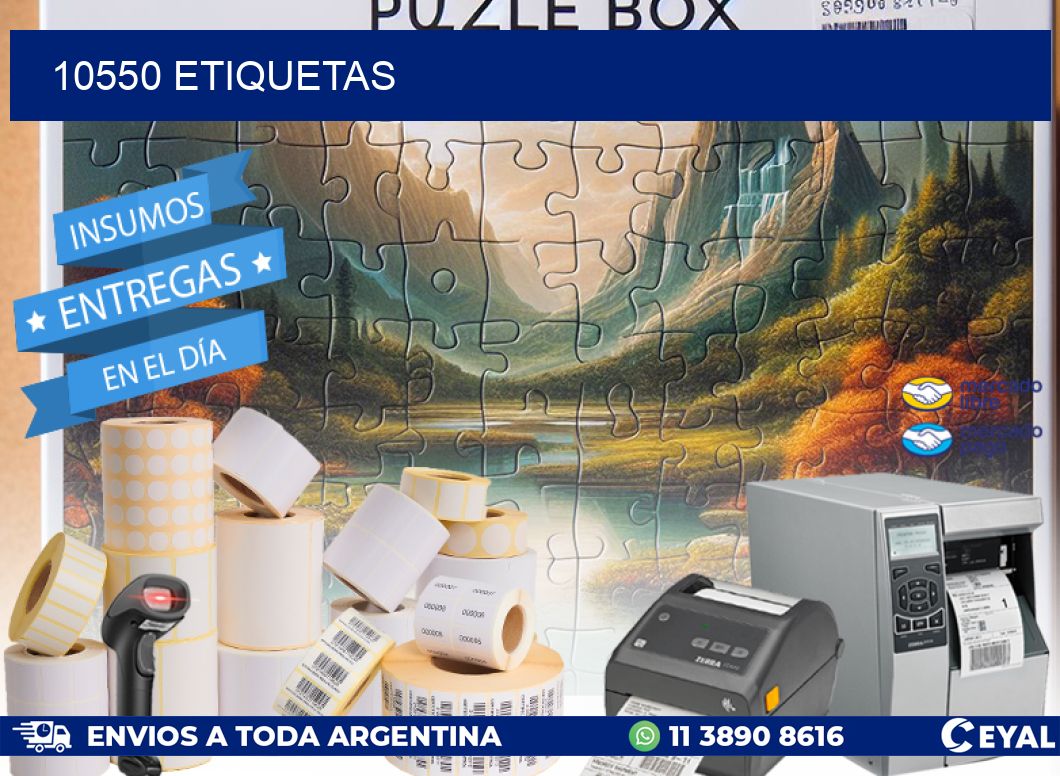 10550 ETIQUETAS