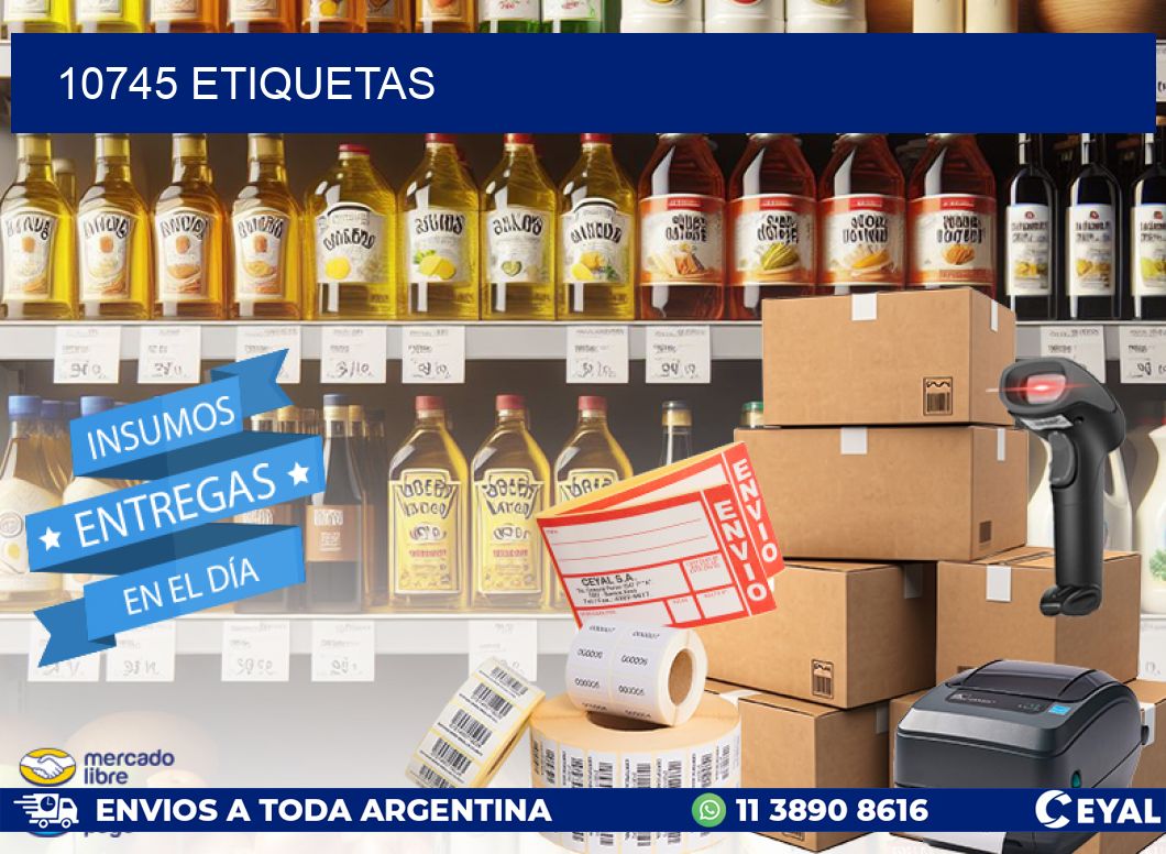 10745 ETIQUETAS