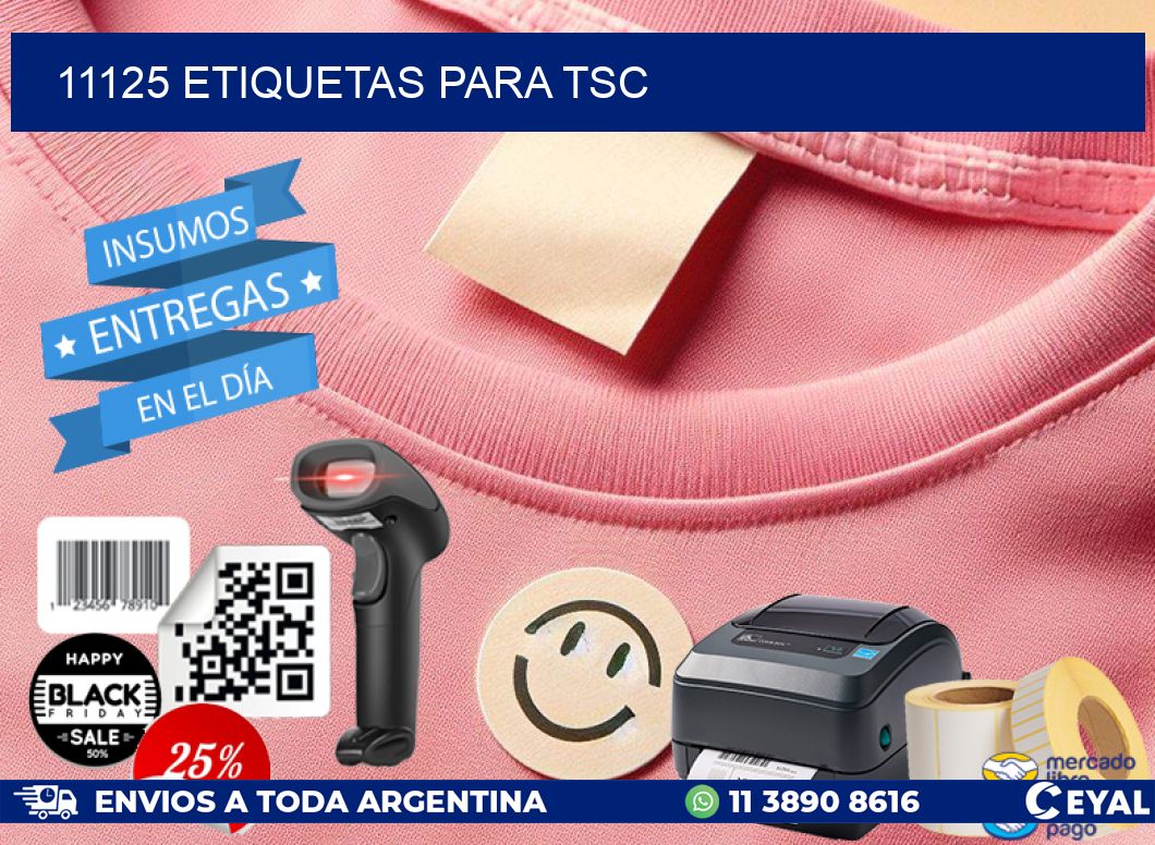 11125 ETIQUETAS PARA TSC