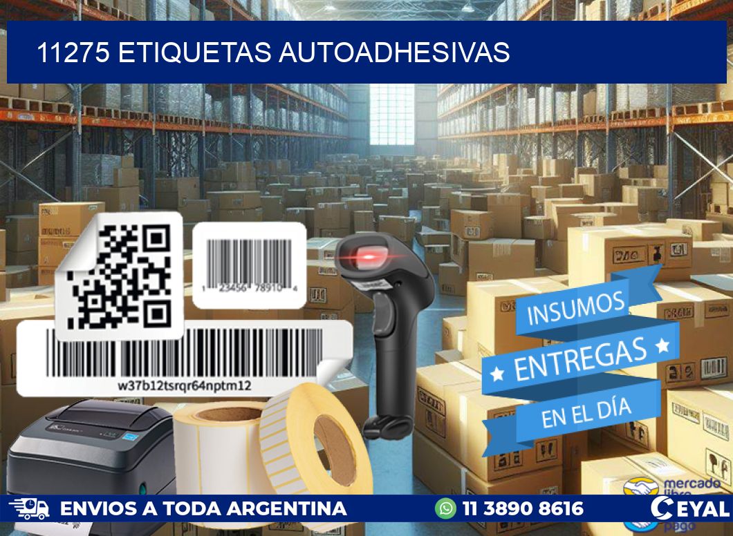 11275 ETIQUETAS AUTOADHESIVAS