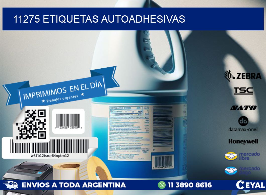 11275 ETIQUETAS AUTOADHESIVAS