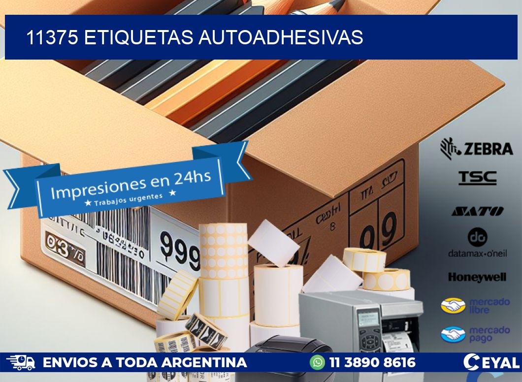 11375 ETIQUETAS AUTOADHESIVAS