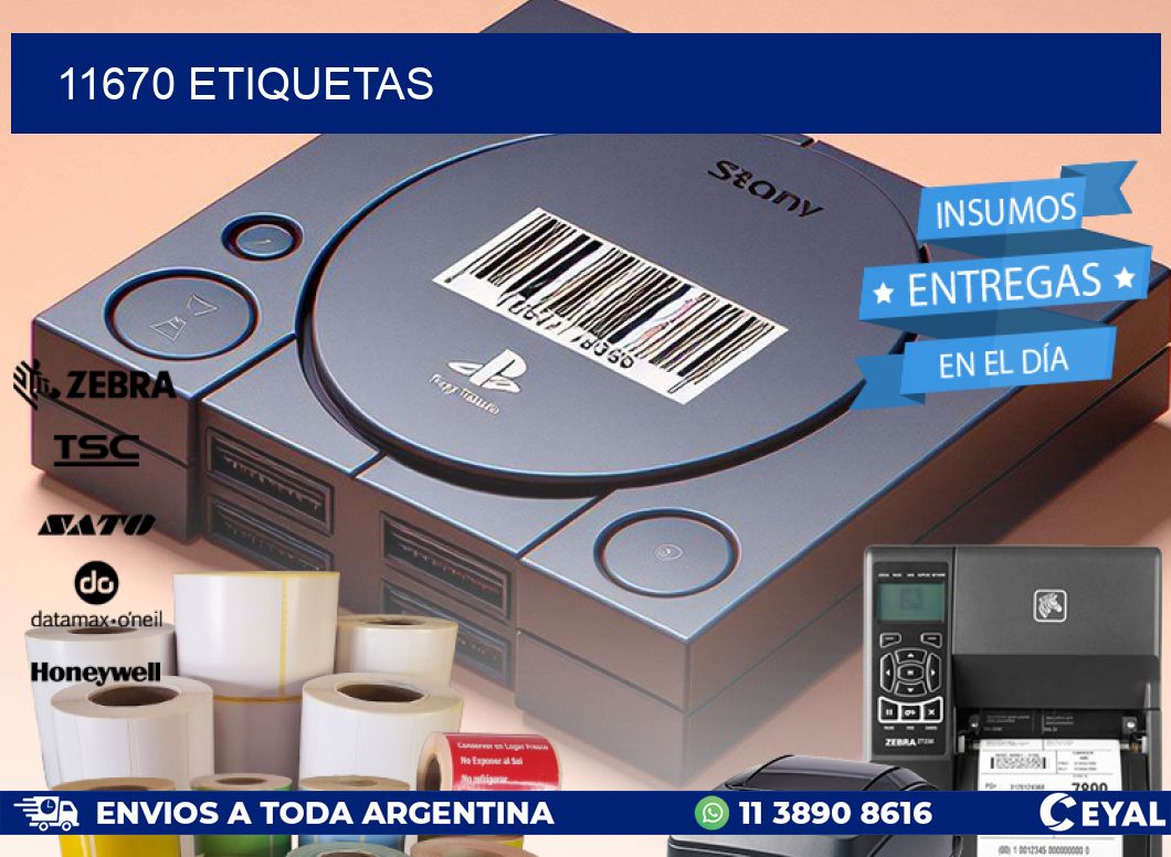 11670 ETIQUETAS