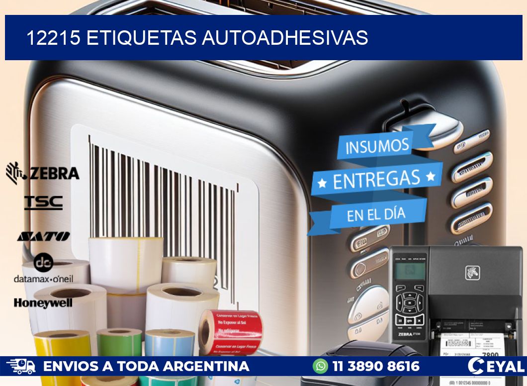 12215 ETIQUETAS AUTOADHESIVAS