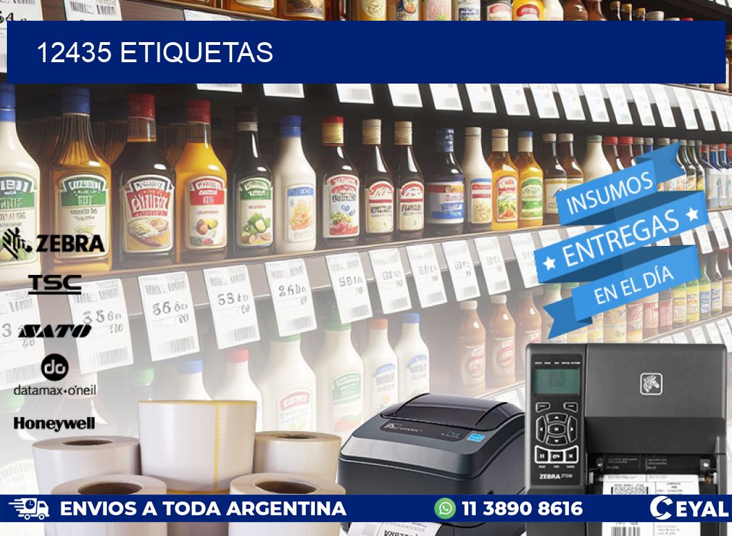 12435 ETIQUETAS