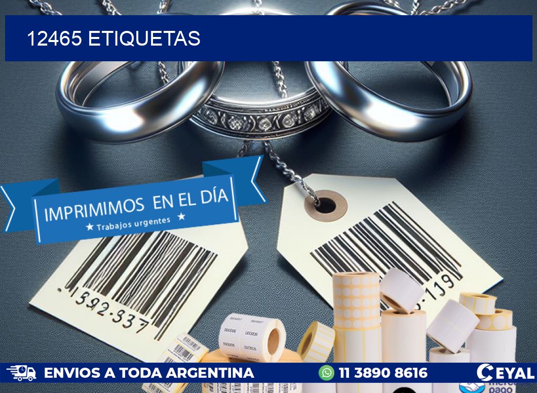 12465 ETIQUETAS