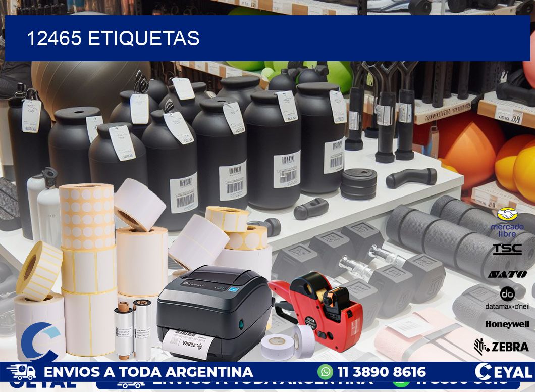 12465 ETIQUETAS