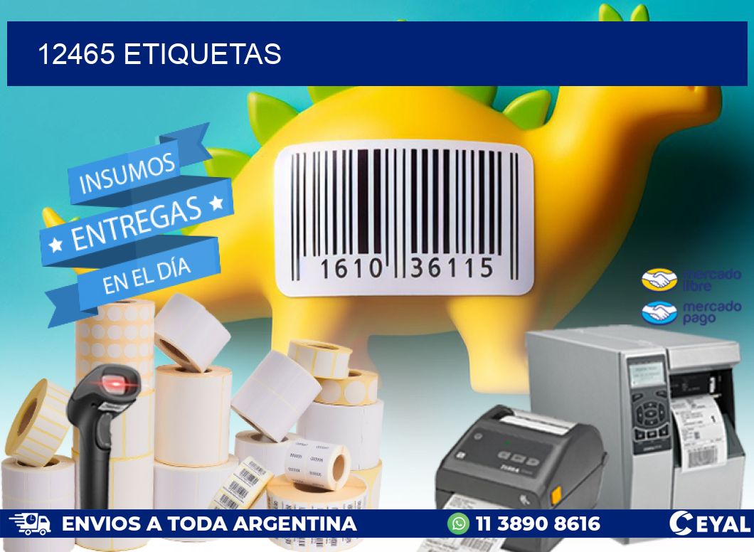 12465 ETIQUETAS