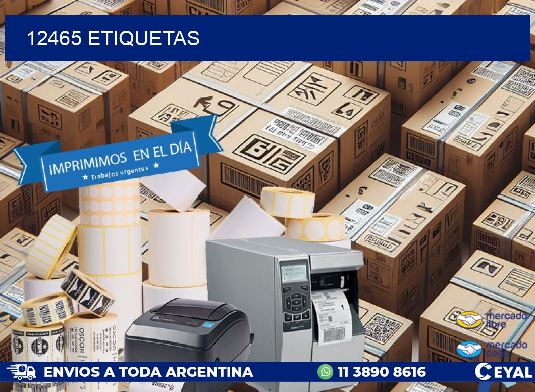 12465 ETIQUETAS