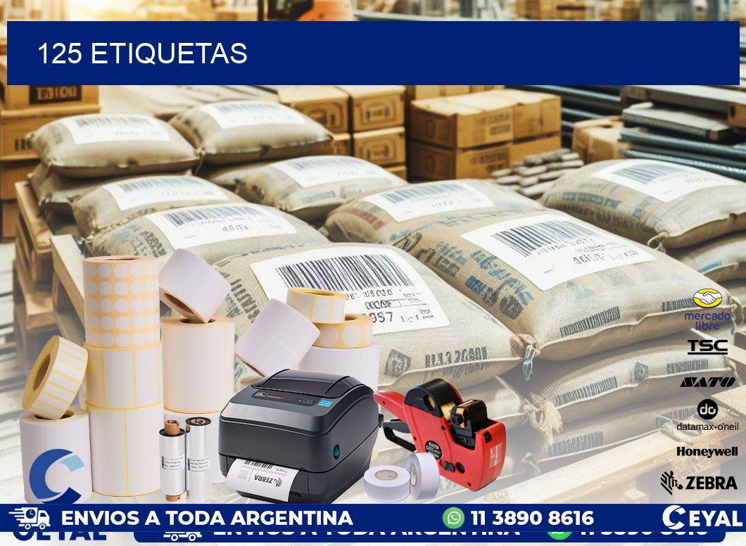 125 ETIQUETAS