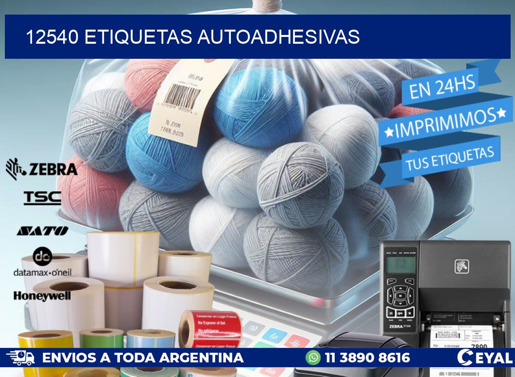 12540 ETIQUETAS AUTOADHESIVAS