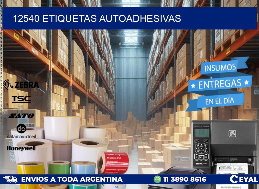 12540 ETIQUETAS AUTOADHESIVAS