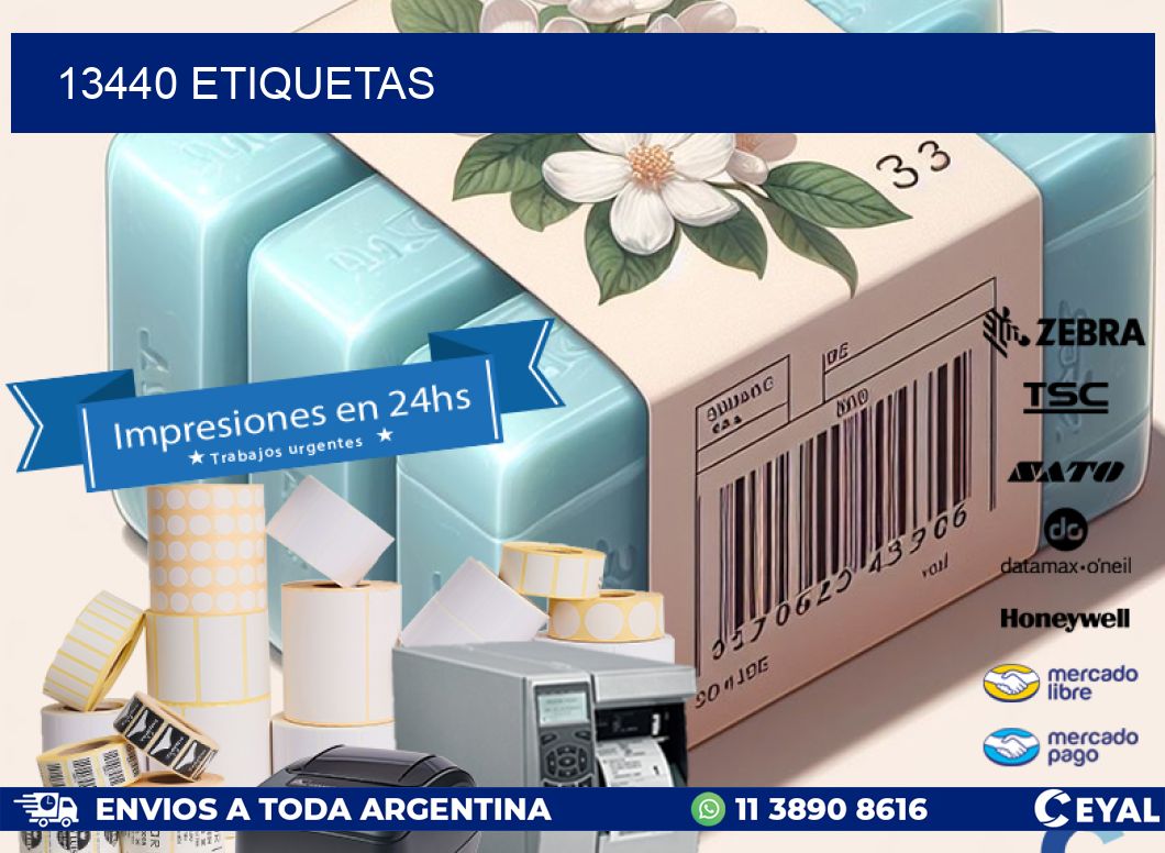 13440 ETIQUETAS