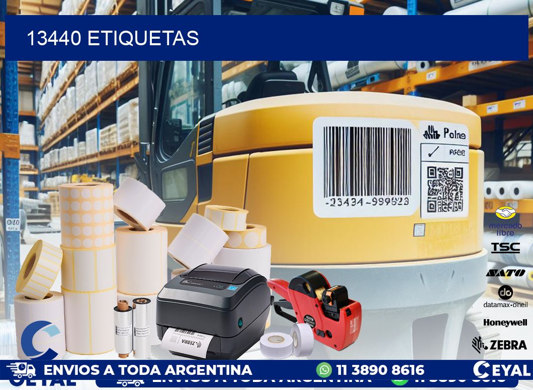 13440 ETIQUETAS