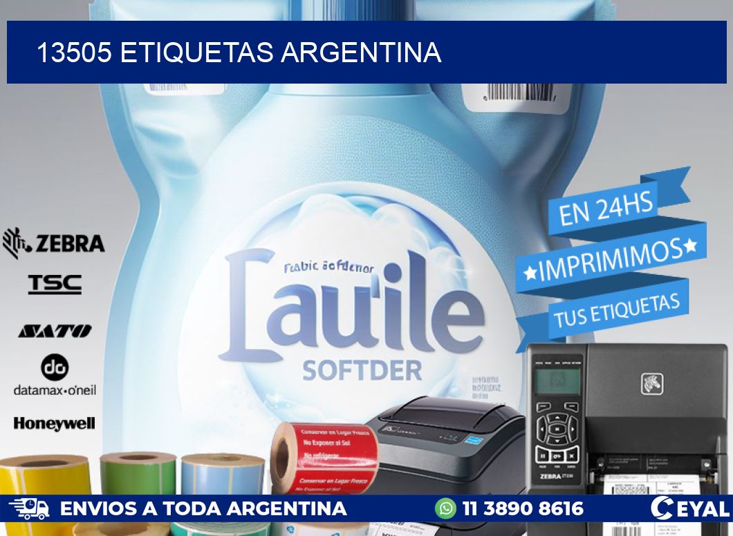 13505 ETIQUETAS ARGENTINA