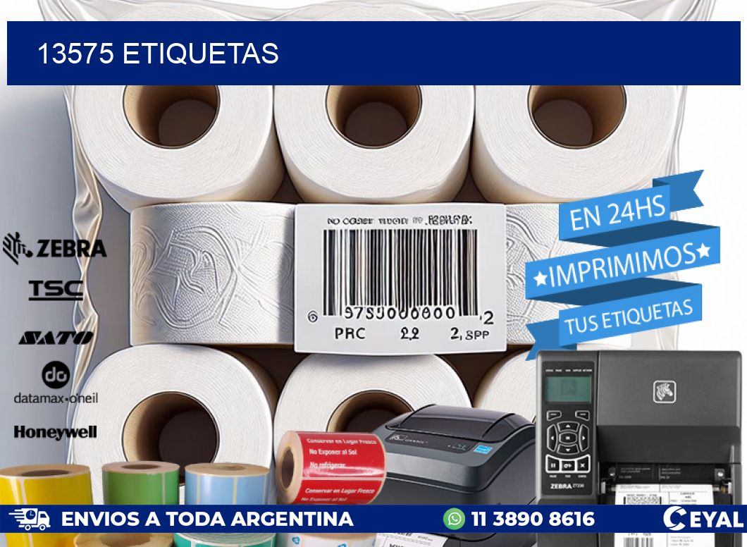 13575 ETIQUETAS