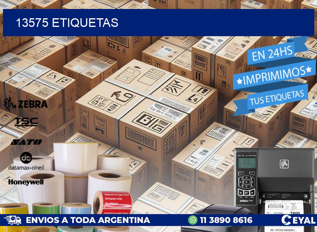13575 ETIQUETAS