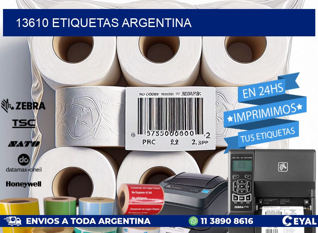 13610 ETIQUETAS ARGENTINA