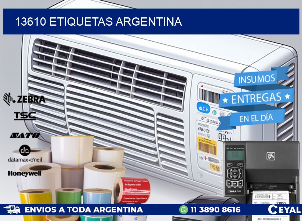 13610 ETIQUETAS ARGENTINA