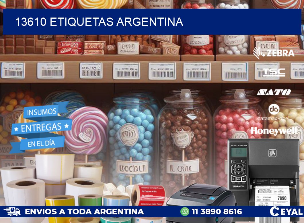 13610 ETIQUETAS ARGENTINA
