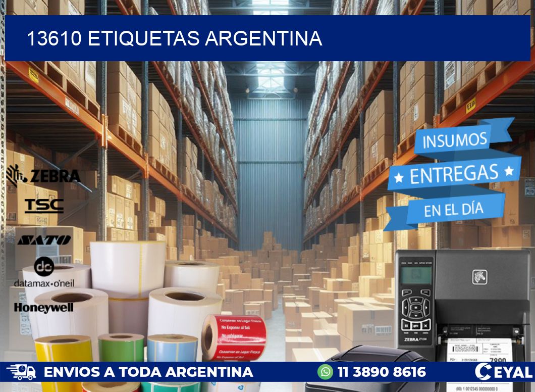 13610 ETIQUETAS ARGENTINA