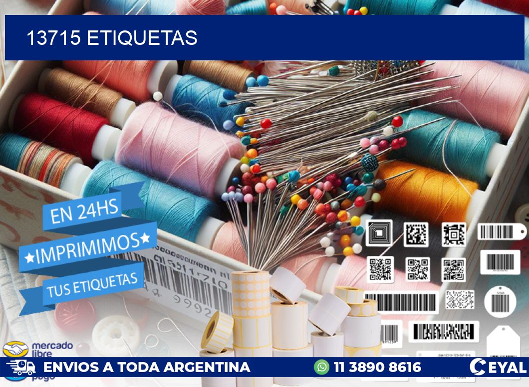 13715 ETIQUETAS