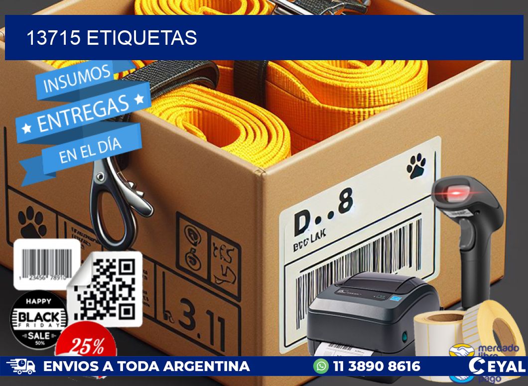 13715 ETIQUETAS