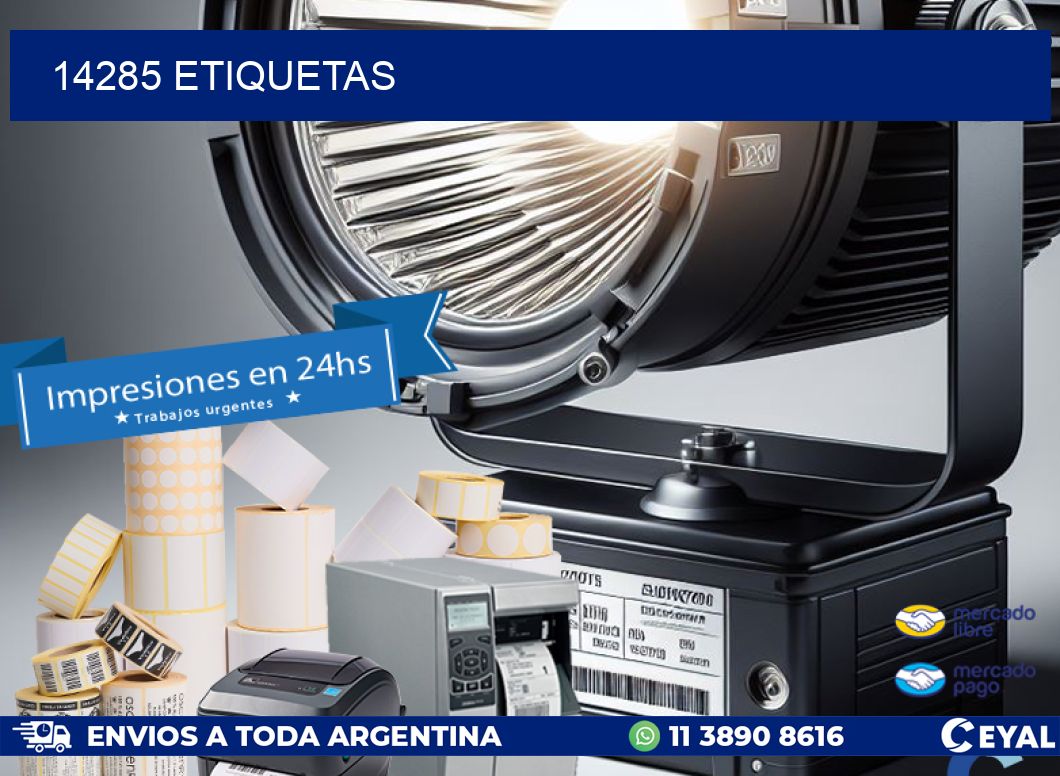 14285 ETIQUETAS