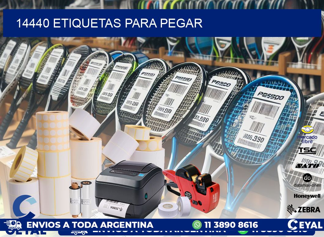 14440 ETIQUETAS PARA PEGAR