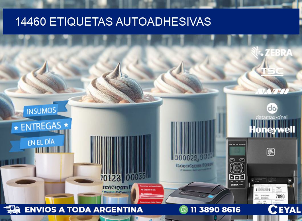 14460 ETIQUETAS AUTOADHESIVAS