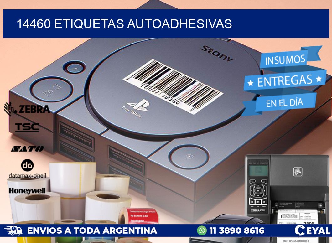 14460 ETIQUETAS AUTOADHESIVAS