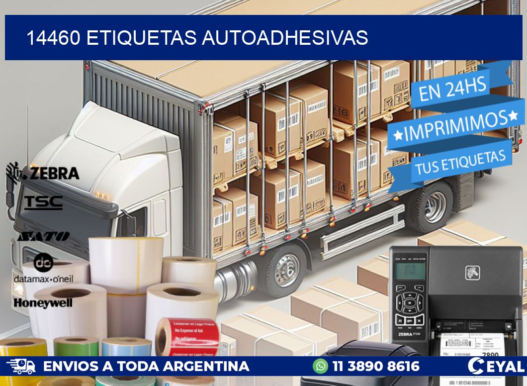 14460 ETIQUETAS AUTOADHESIVAS