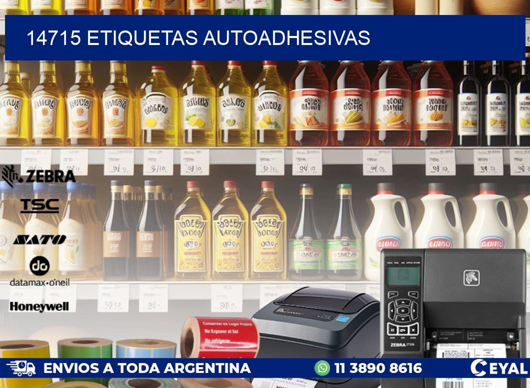 14715 ETIQUETAS AUTOADHESIVAS