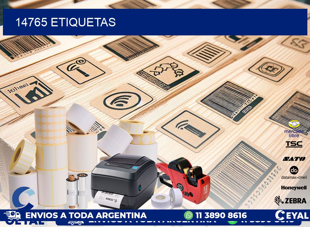 14765 ETIQUETAS