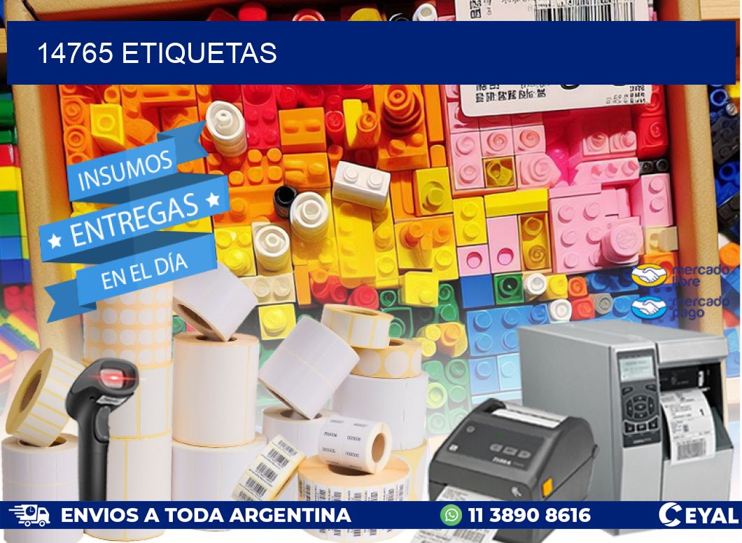 14765 ETIQUETAS