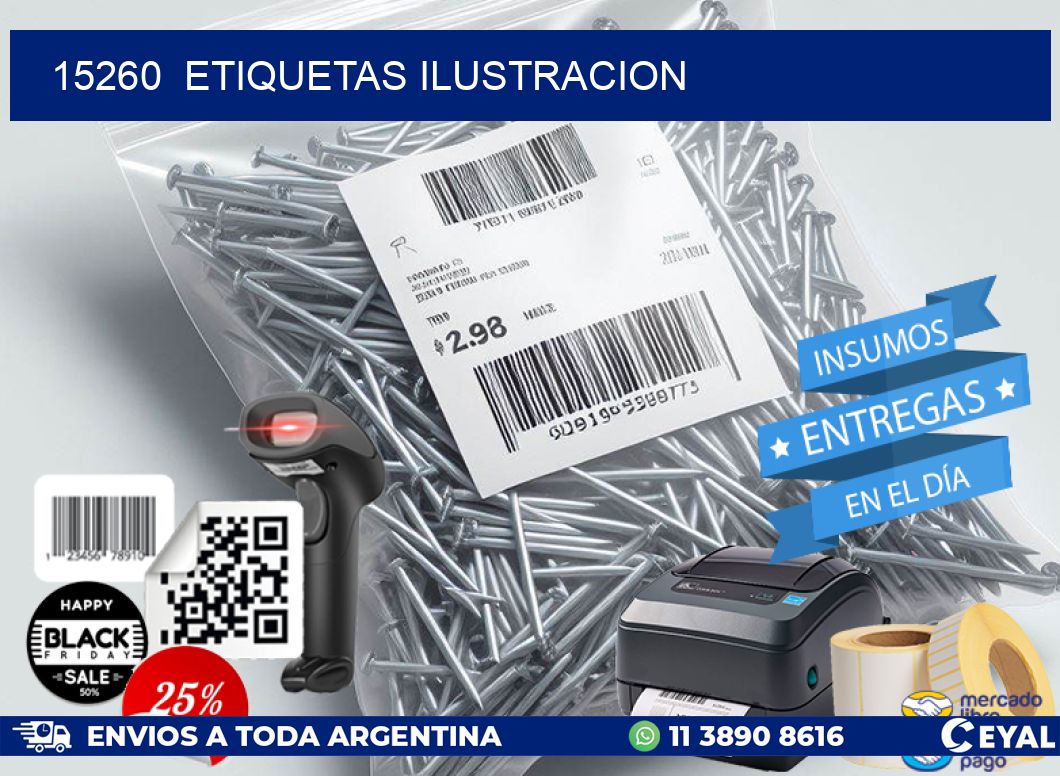 15260 ETIQUETAS ILUSTRACION