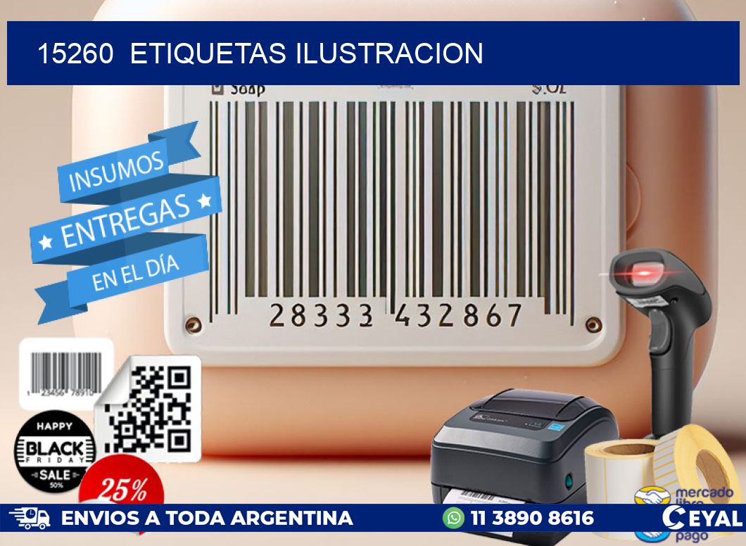 15260 ETIQUETAS ILUSTRACION