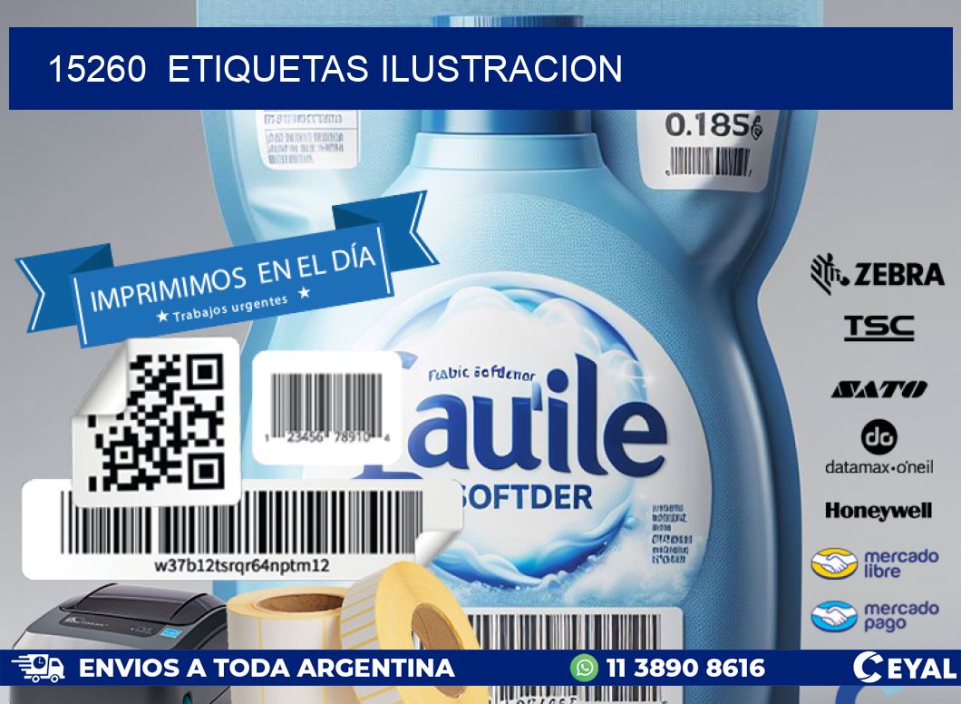 15260 ETIQUETAS ILUSTRACION
