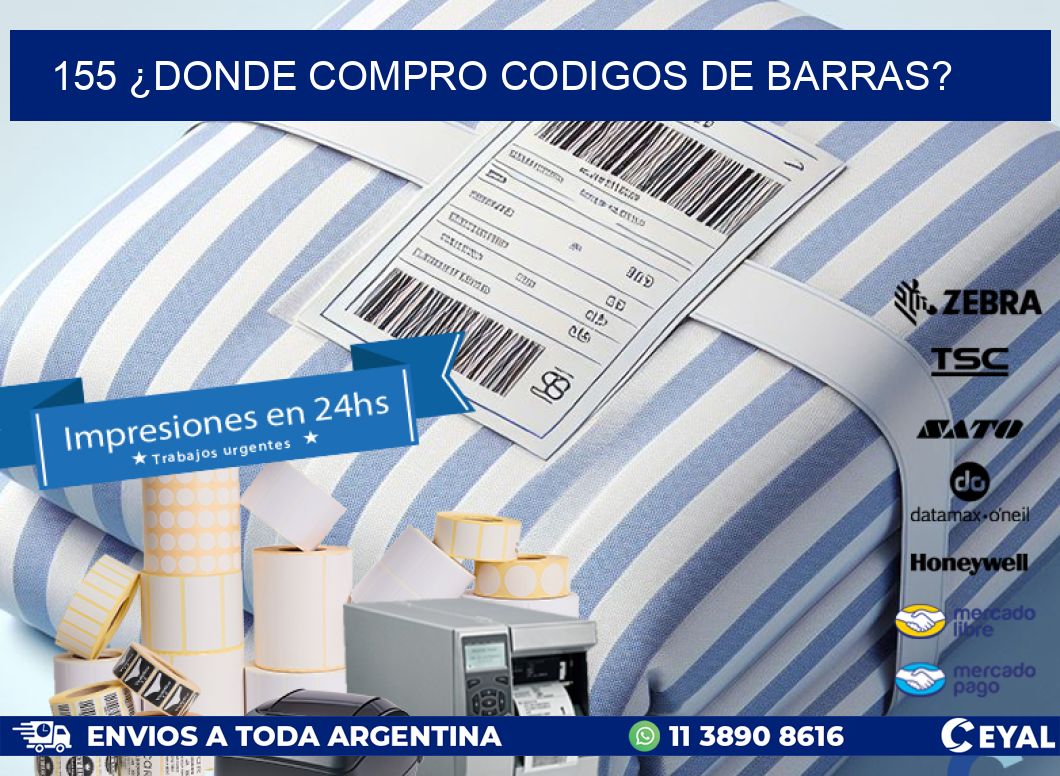 155 ¿DONDE COMPRO CODIGOS DE BARRAS?