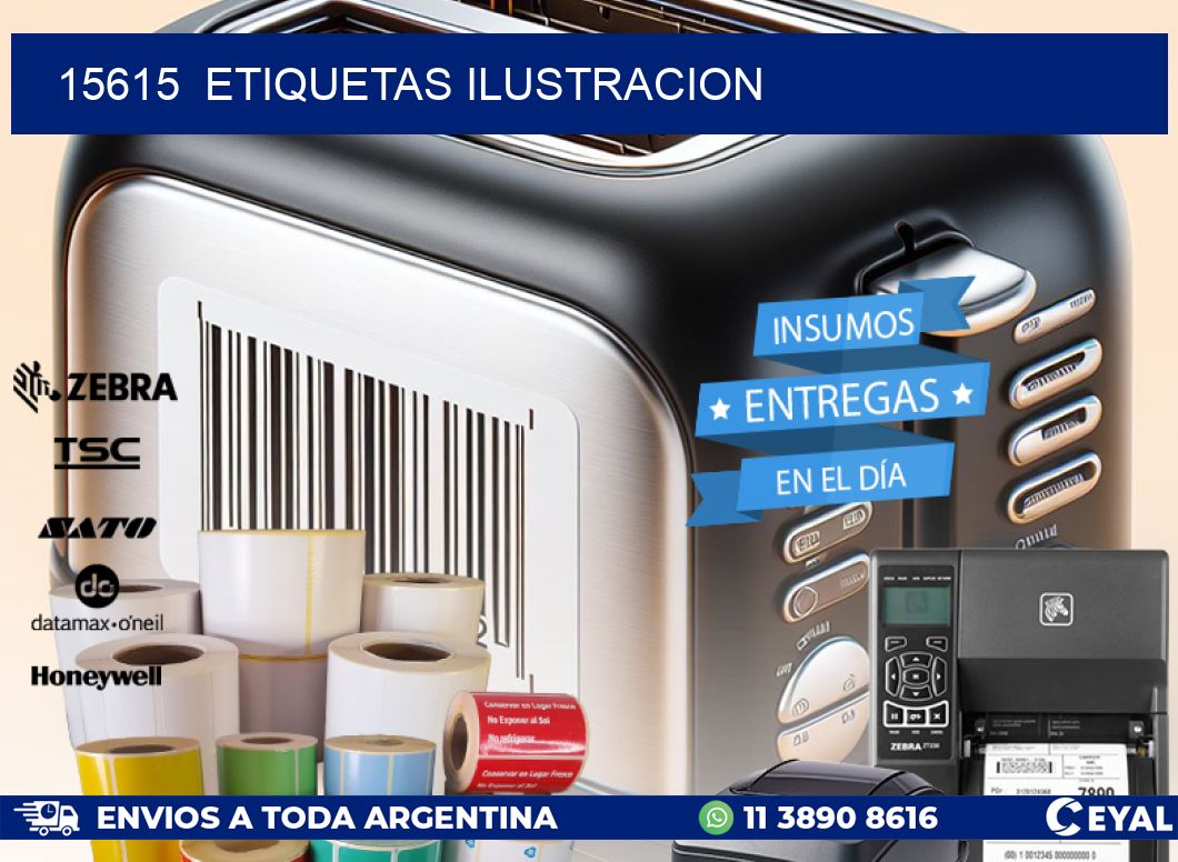 15615  ETIQUETAS ILUSTRACION