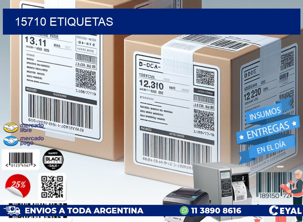 15710 ETIQUETAS