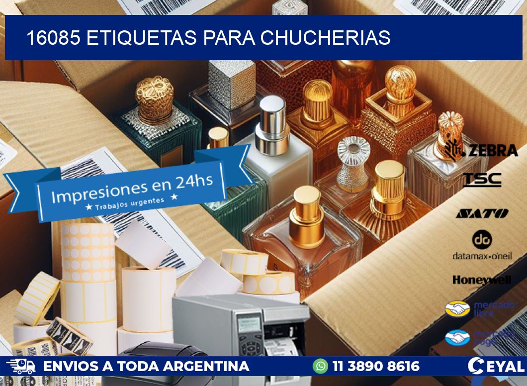 16085 ETIQUETAS PARA CHUCHERIAS