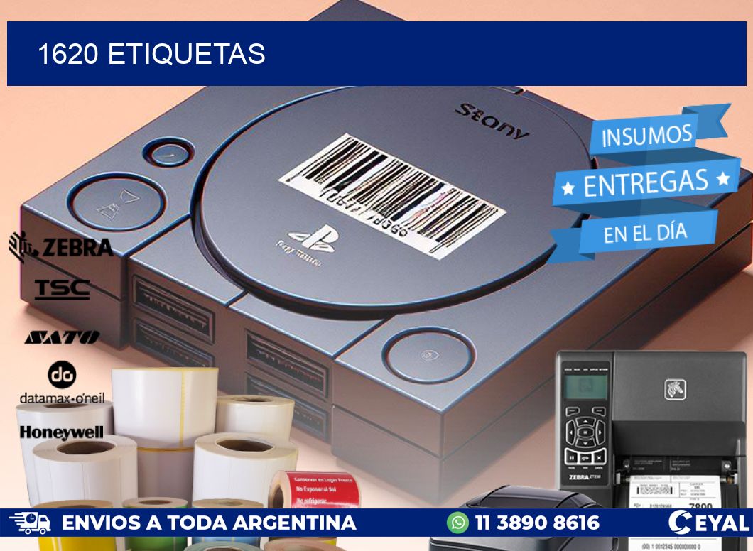1620 ETIQUETAS