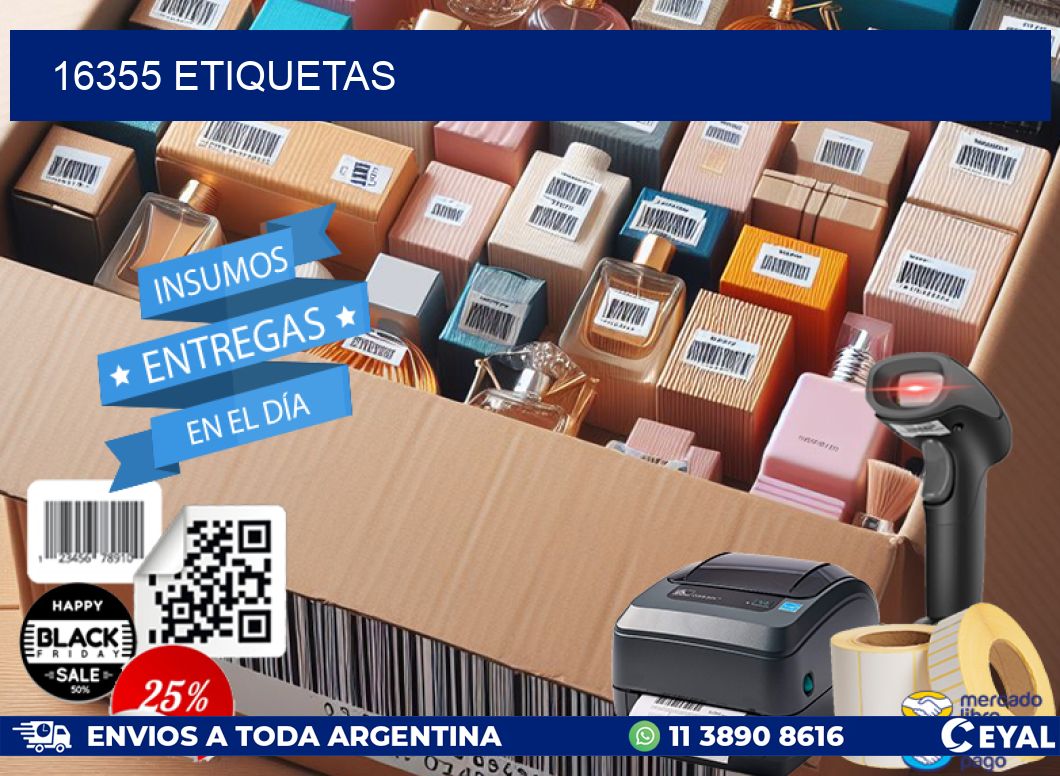 16355 ETIQUETAS