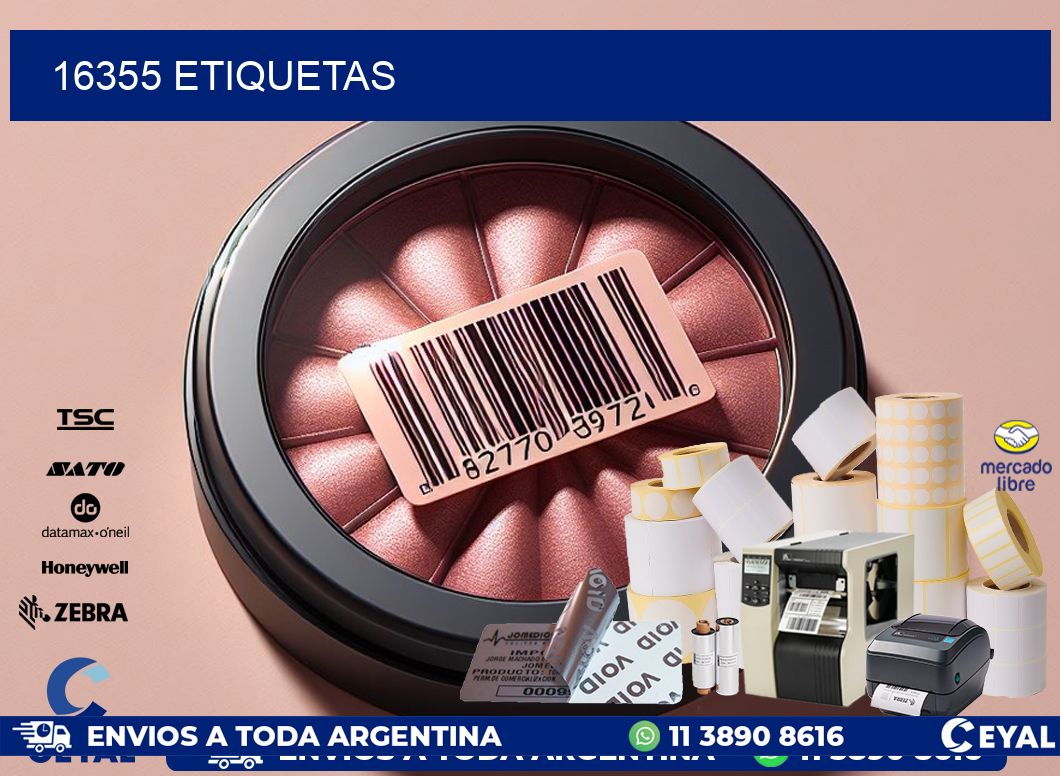 16355 ETIQUETAS