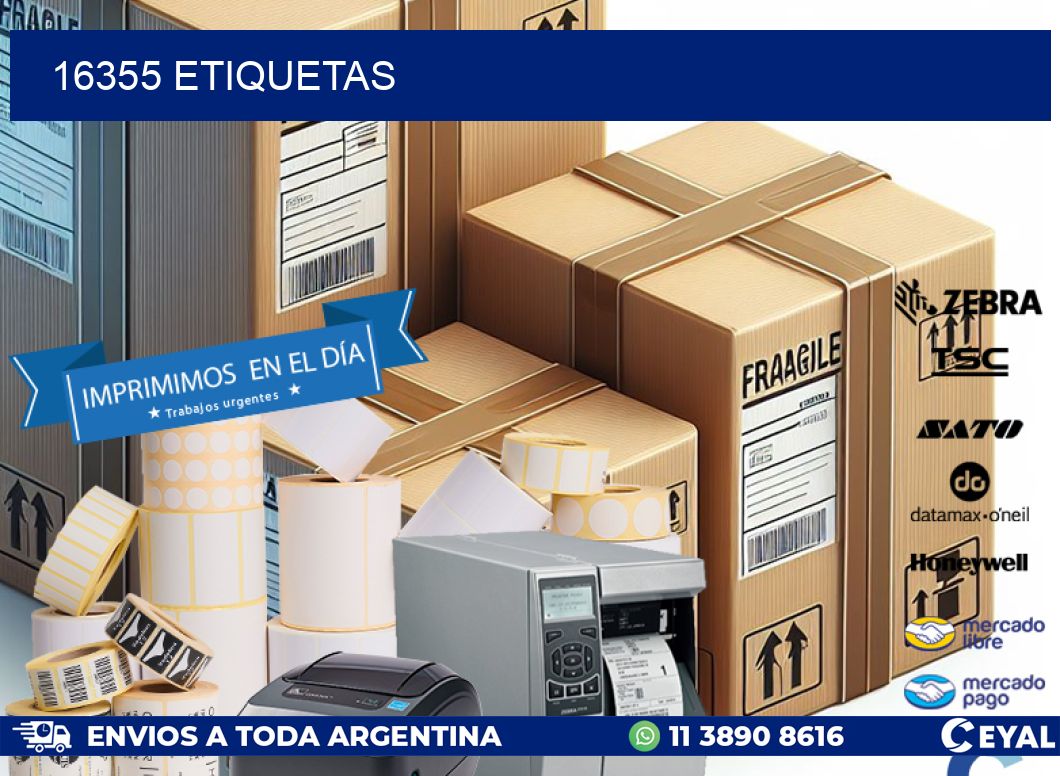 16355 ETIQUETAS