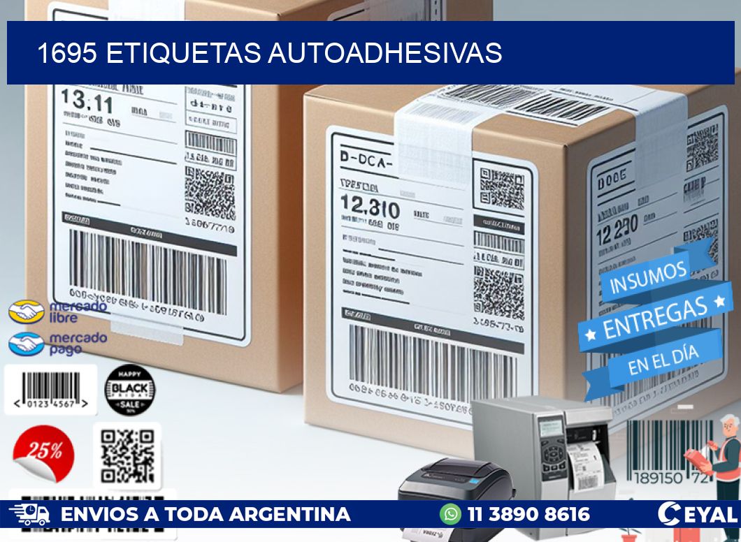 1695 ETIQUETAS AUTOADHESIVAS